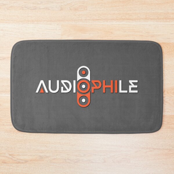 Item preview, Audiophile Loudspeaker Tower Hi-Fi Sound Modern Typography Graphic designed and sold by KiwiRider.