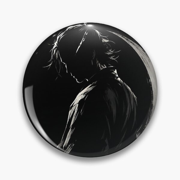 Item preview, Moonlit Ronin Samurai – Japanese Sumi-e Warrior designed and sold by SamiOmar94.