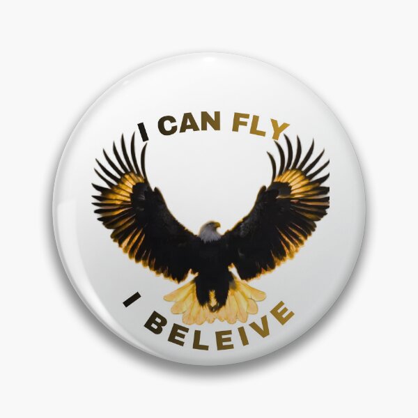 Item preview, I Believe I Can Fly Majestic Eagle Graphic designed and sold by Chiedu10.