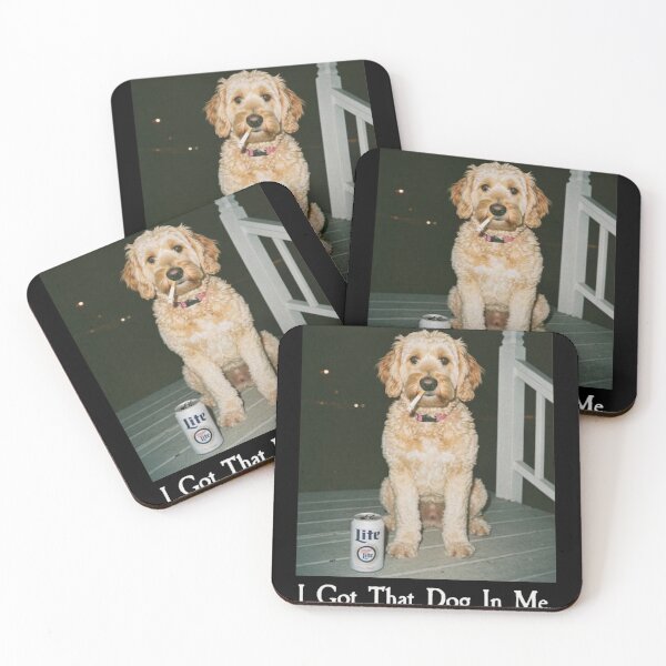 Item preview, I Got That Dog In Me Funny Golden Doodle Dog Meme designed and sold by Gbriel3.