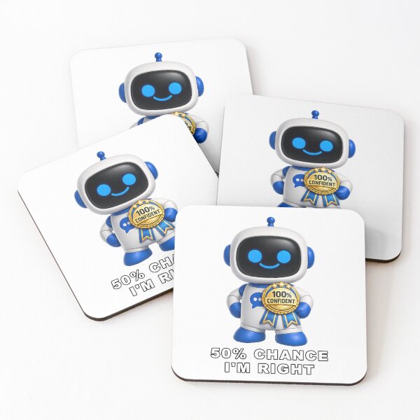 Item preview, Chatty SqueezBot 100% Confident designed and sold by BSCI Designs.