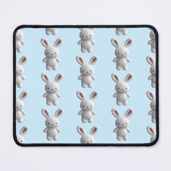 Item preview, Cute Plush Bunny Illustration designed and sold by jianina-alondra.