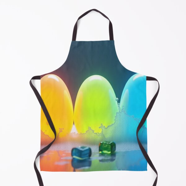 Item preview, Neon Glowing Easter Eggs with Water Splash. designed and sold by fbtrisha.