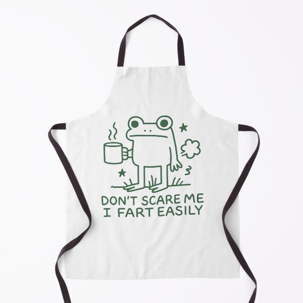 Item preview, Don't Scare Me I Fart Easily - Funny Farting Frog Meme designed and sold by gunaone-design.