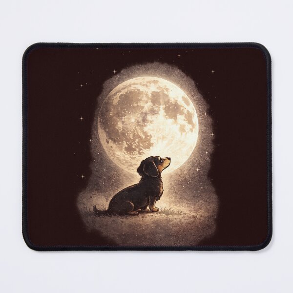 Item preview, The Romantic Dachshund designed and sold by leilalongdogstudio01.