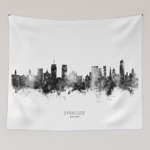 Item preview, Syracuse New York Skyline designed and sold by ArtPrints.