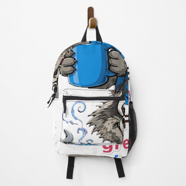 Item preview, Funny Mechanic Raccoon Caffeine Grease Chaos designed and sold by Visual Chillout by GP .