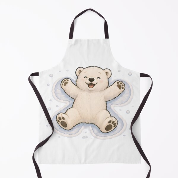 Item preview, Snow Angel Polar Bear designed and sold by MellowMunchkins.