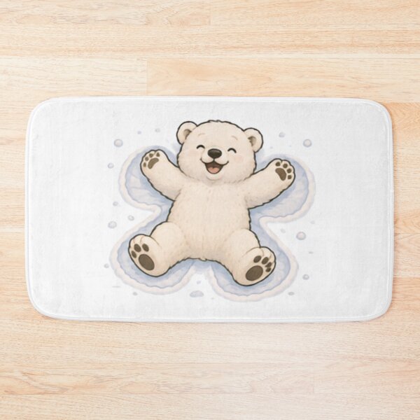 Item preview, Snow Angel Polar Bear designed and sold by MellowMunchkins.