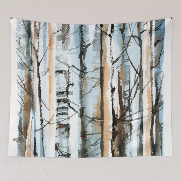 Item preview, Birch trees designed and sold by CanotStop.