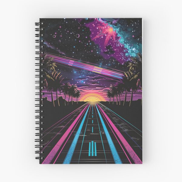 Item preview, driving into the neon void  designed and sold by RetroWaveArtCo.