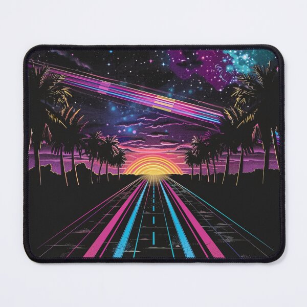 Item preview, driving into the neon void designed and sold by RetroWaveArtCo.
