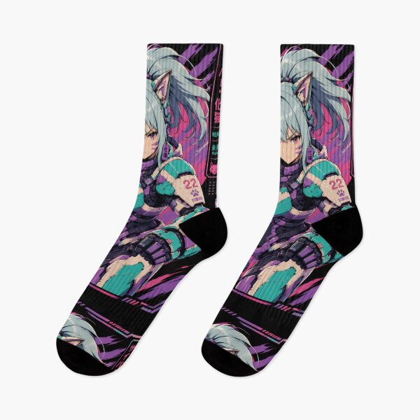 Item preview, Cyber Bakeneko Mecha Girl – Retro Anime Yokai designed and sold by Apocalyptic Art Studio.
