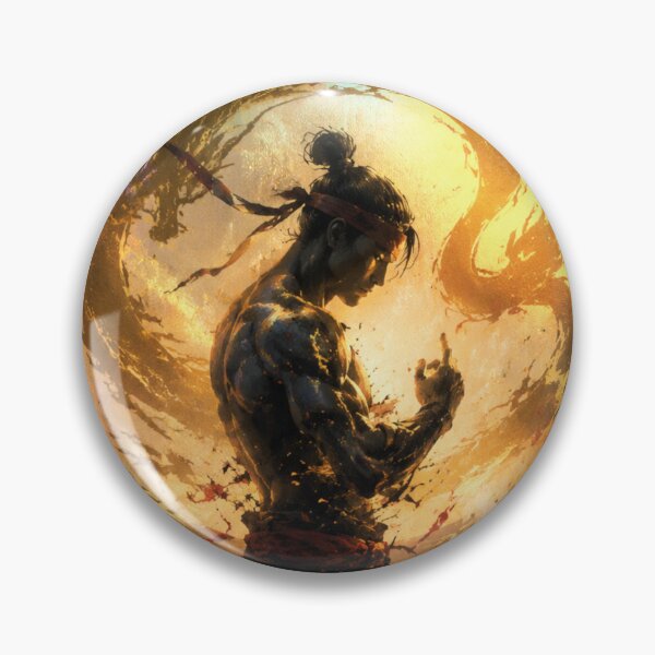 Item preview, Holographic Card Liu Kang designed and sold by FeelTheDrawing.