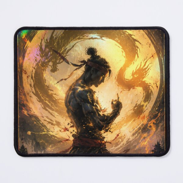 Item preview, Holographic Card Liu Kang designed and sold by FeelTheDrawing.