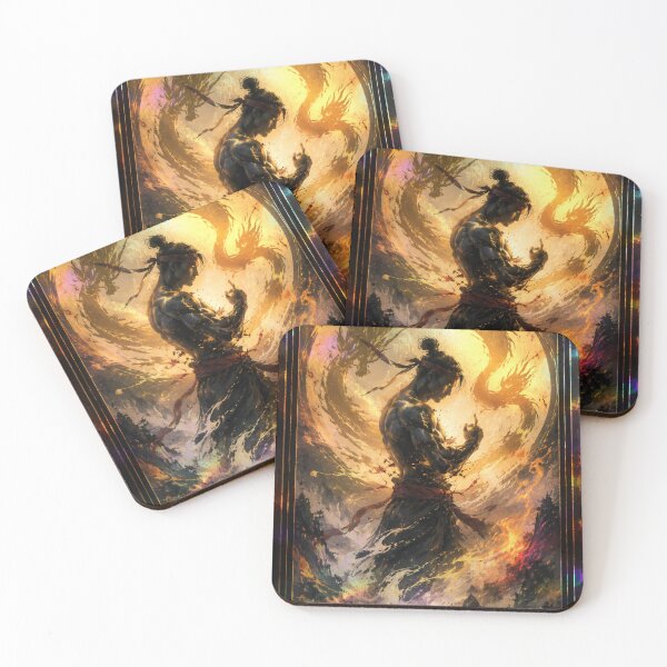 Item preview, Holographic Card Liu Kang designed and sold by FeelTheDrawing.