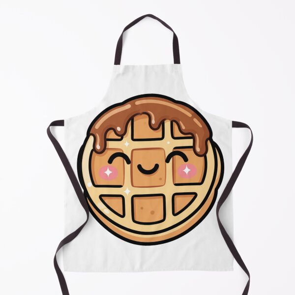Item preview, Cute Grateful Kawaii Waffle Cartoon | Adorable Waffle Sticker & Gift Design designed and sold by Rood-Art-Studio.