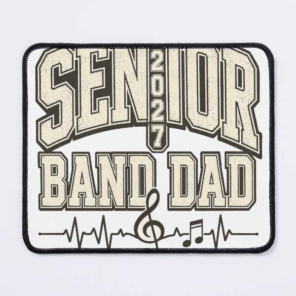 Item preview, Senior Band Dad 2027 , designed and sold by OUICHA.