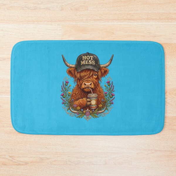 Item preview, Funny Highland Cow designed and sold by TeeARTHY.