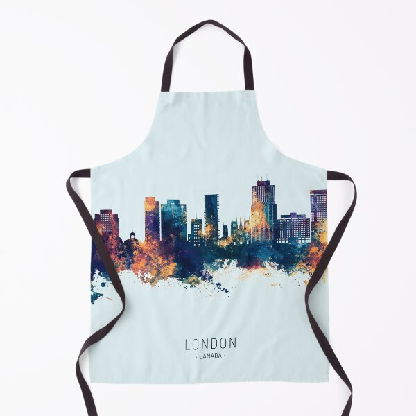 Aperçu de l'œuvre Skyline de Londres, Canada créée et vendue par ArtPrints.