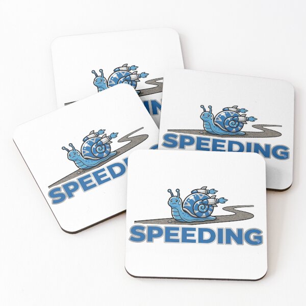 Item preview, Speeding Snail Rocket Boosters Slow Funny Ironic designed and sold by NeonNerd Studio.