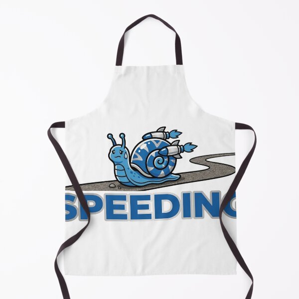 Item preview, Speeding Snail Rocket Boosters Slow Funny Ironic designed and sold by NeonNerd Studio.