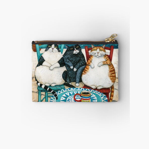 Item preview, Tres gatos relajándose junto al mar. designed and sold by Blue Horse Photo Magic.
