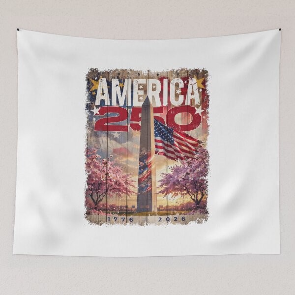 Item preview, America 250 Semiquincentennial Washington DC 1776-2026 Vintage USA Tee v2 designed and sold by DarylWelsh2024.