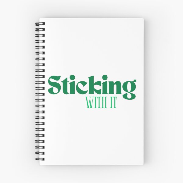 Item preview, Sticking With It - Green Edition designed and sold by GreenPotatoNerd.