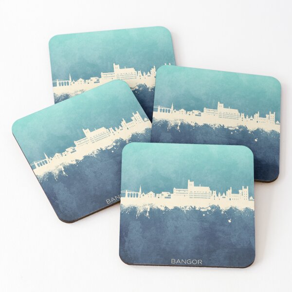 Item preview, Bangor Wales Skyline designed and sold by ArtPrints.