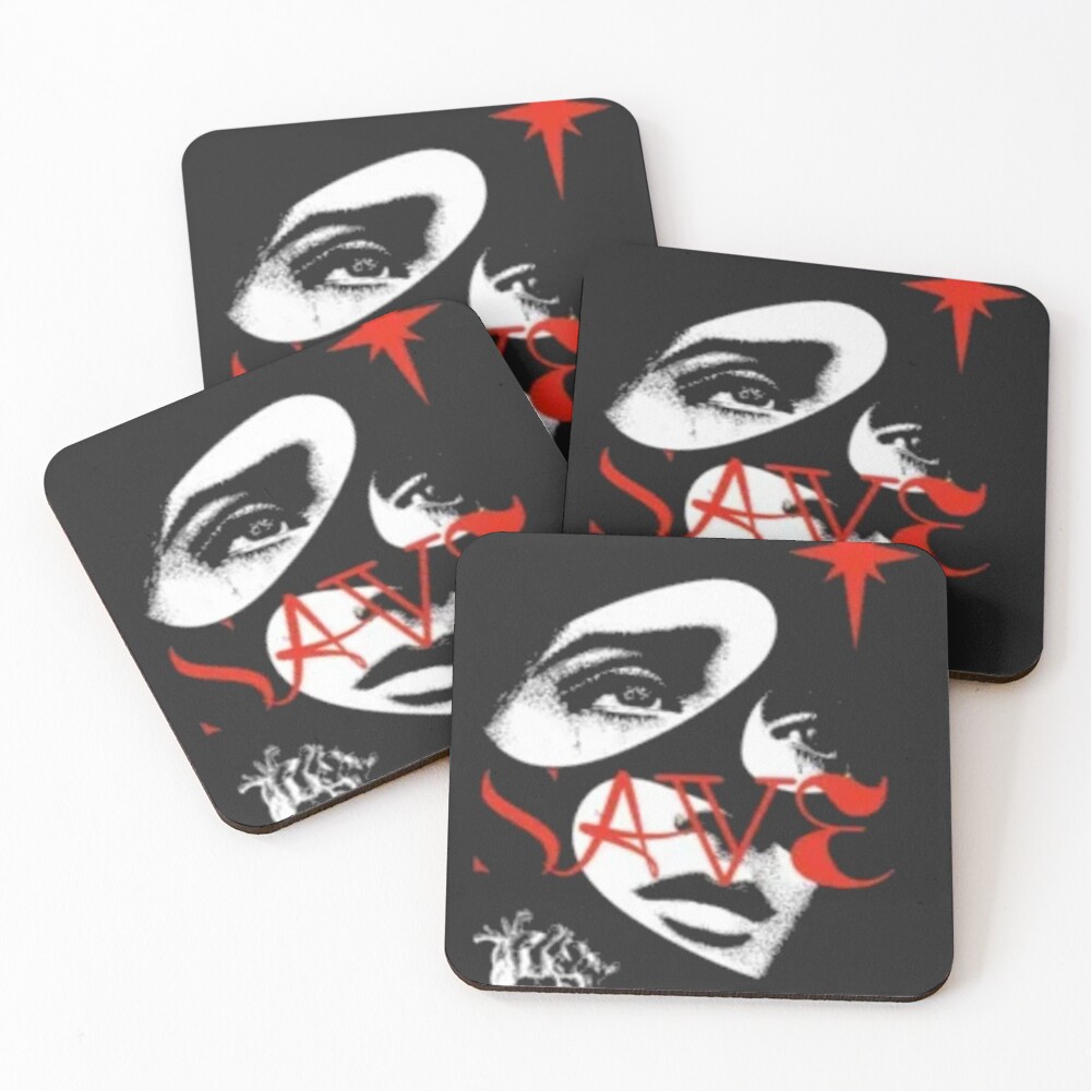 Item preview, Coasters (Set of 4) designed and sold by Cybernaze.