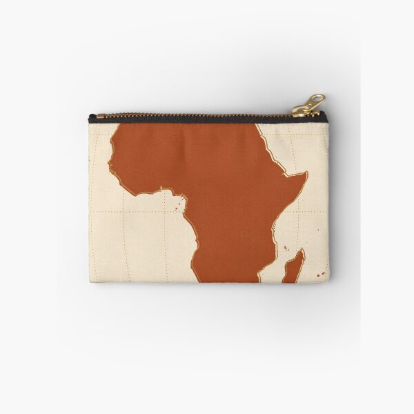 Item preview, Africa Map Minimalist Terracotta Poster designed and sold by Whoopau.