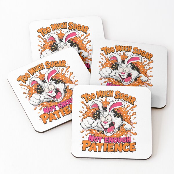 Item preview, Too Much Sugar Not Enough Patience designed and sold by CerealBoxInk.