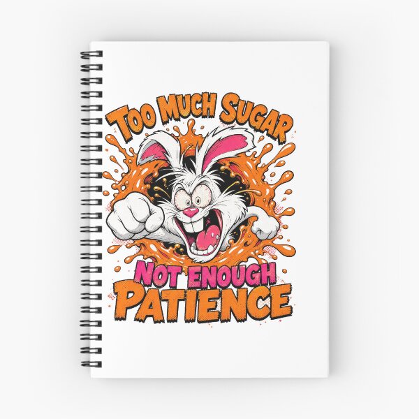 Item preview, Too Much Sugar Not Enough Patience designed and sold by CerealBoxInk.
