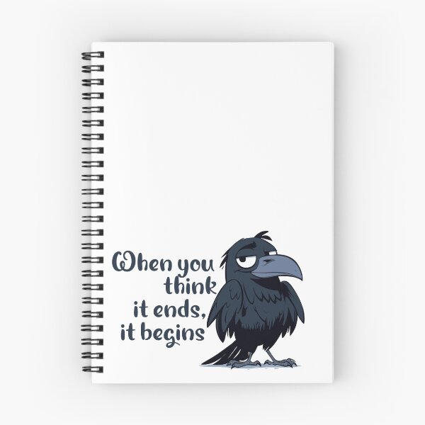 Item preview, When you think it ends, it begins designed and sold by AyushkaAgarwal.