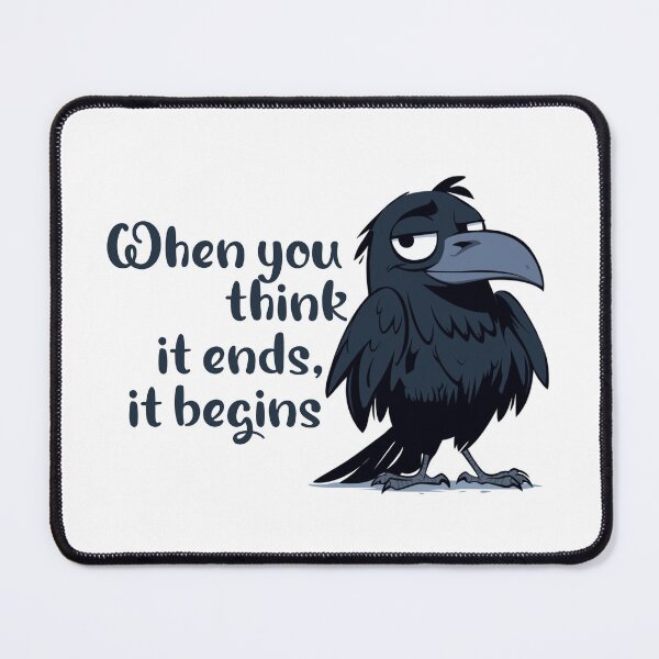 Item preview, When you think it ends, it begins designed and sold by AyushkaAgarwal.