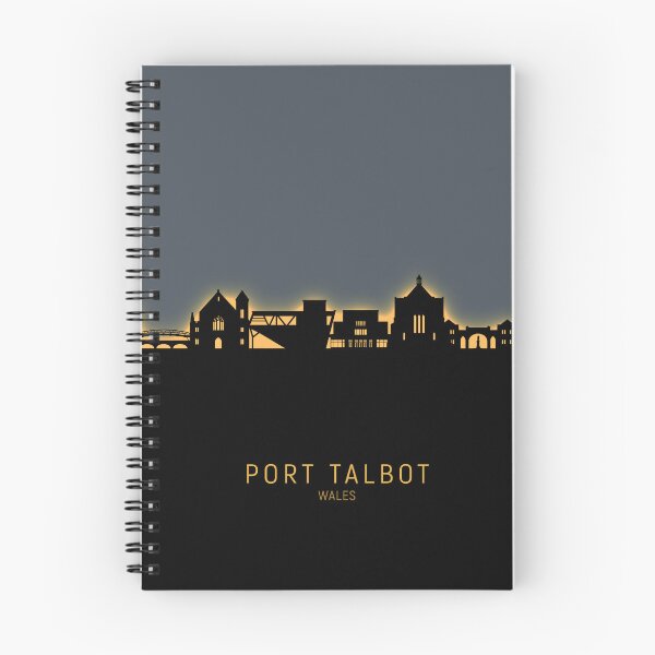 Item preview, Port Talbot Wales Skyline designed and sold by ArtPrints.