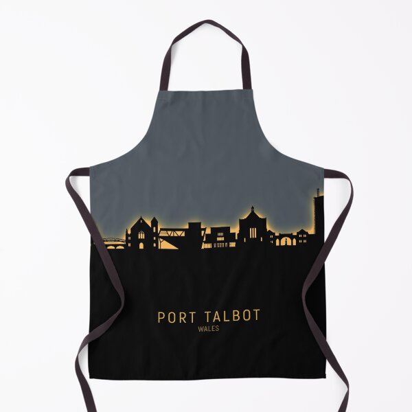 Item preview, Port Talbot Wales Skyline designed and sold by ArtPrints.