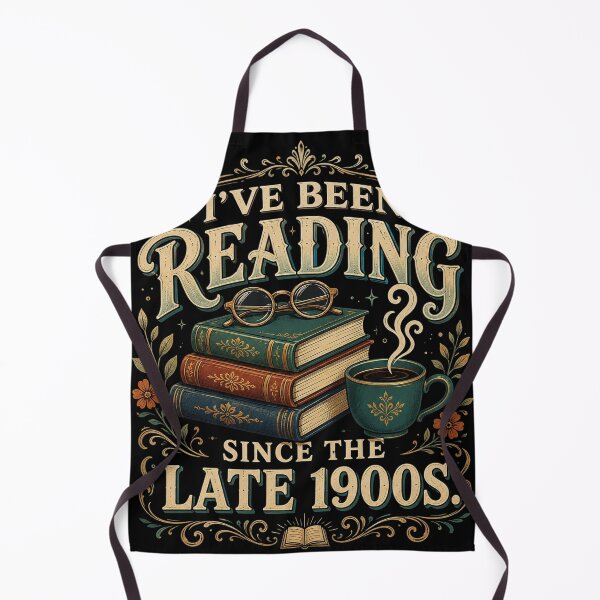 Item preview, I've Been Reading Since the Late 1900s, Vintage Book Lover, Funny Reader, Librarian Gift, Retro Bookish designed and sold by Quiajia.