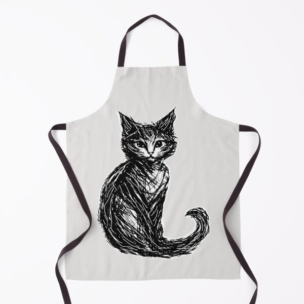 Item preview, Scribble Cat Art For Cats Lover designed and sold by erozzz.