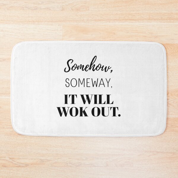 Item preview, It will workout Quote Art | Positive, Spiritual, Inspirational, Motivational Poster designed and sold by Magic Love Art Print.