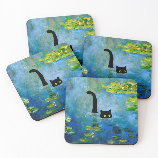 Item preview, cat monet designed and sold by PurrfectHome.