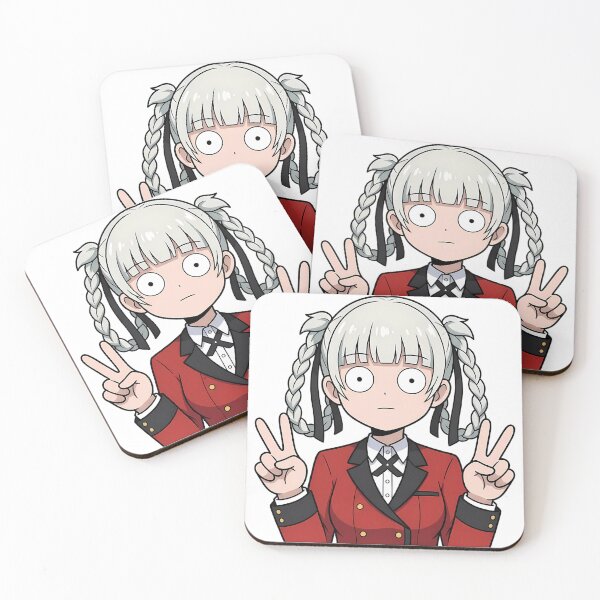 Item preview, Kirari Momobami Kakegurui Red Uniform Braided Hair Comedy designed and sold by earlobejerk.