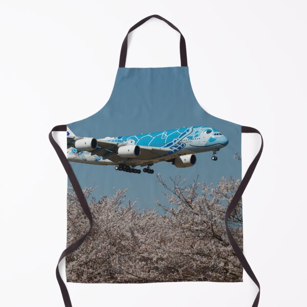 Item preview, ANA Flying Honu A380 and Cherry Blossoms designed and sold by YSJapanPhoto.