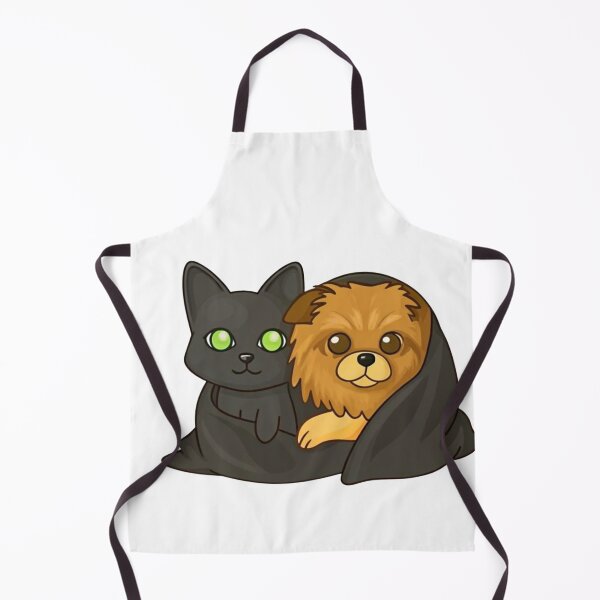 Item preview, Cat and Dog Best Friends Cute Cartoon designed and sold by Charonde.