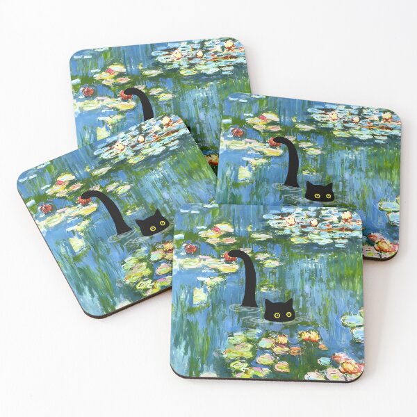 Item preview, cat monet designed and sold by PurrfectHome.