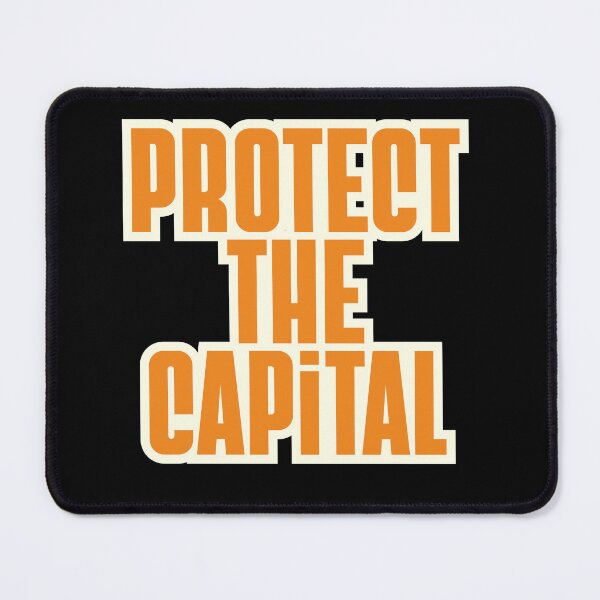Item preview, Protect the Capital – Trading Mindset Typography Design for Traders, Investors & Risk Management Enthusiasts designed and sold by AXIS-EQUILIBRIO.