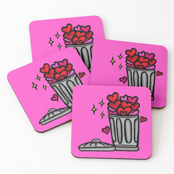 Item preview, Trash Love Cute Hilarious Valentine's Day Design designed and sold by CamilasPrints.