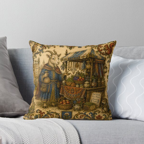 Item preview, The Goat Merchant’s Medieval Market designed and sold by Drift Pattern Studio.