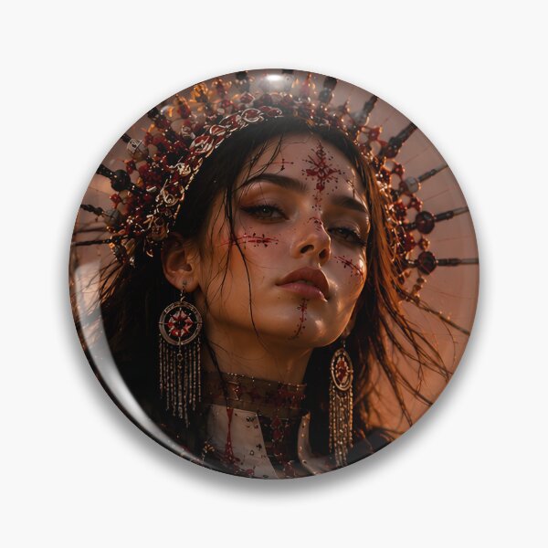 Item preview, Living Motanka Doll | Ukrainian Fantasy Queen Art designed and sold by Vaelia.